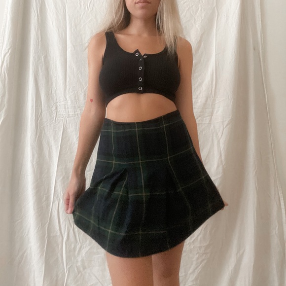 Brandy Melville Dresses & Skirts - Plaid school girl skirt